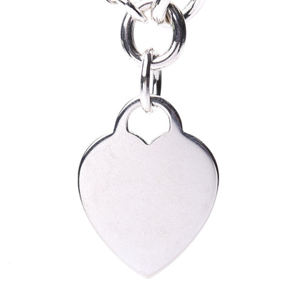 Tiffany Sterling Silver Heart Tag Toggle Necklace 4 of 6