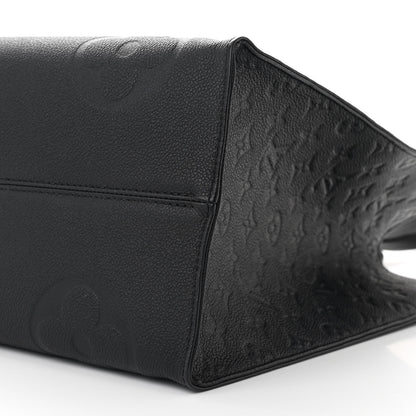 Louis Vuitton Empreinte Monogram Giant Onthego GM Black 9 of 11