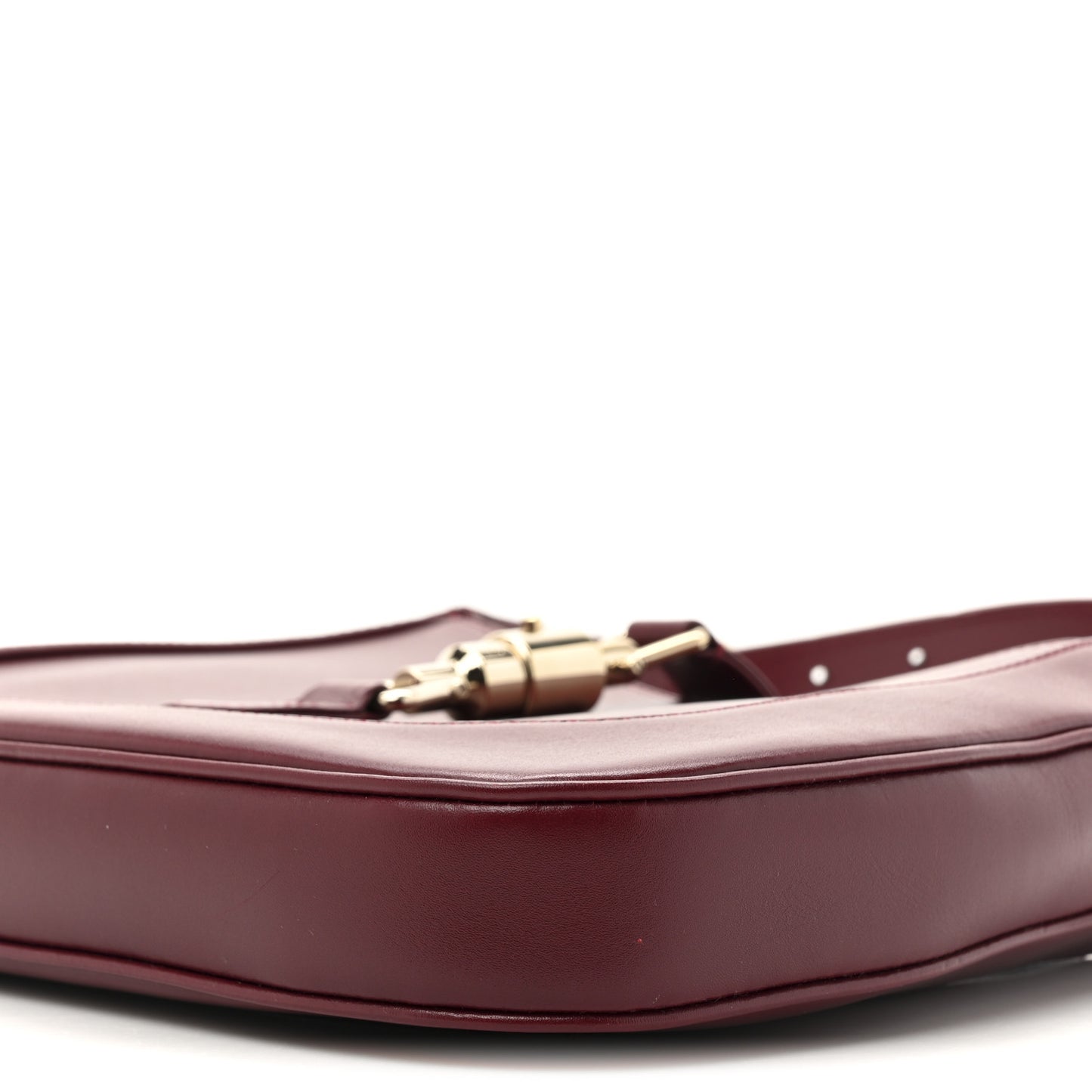 Ancora Calfskin Web Medium Jackie 1961 Hobo Rosso