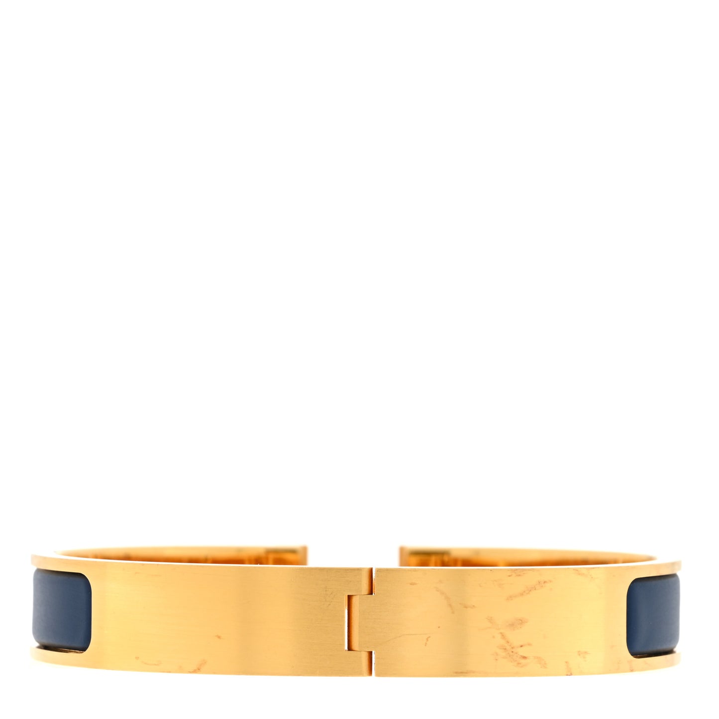 Matte Enamel Narrow Clic Clac HH Bracelet T6 Bleu Biarritz