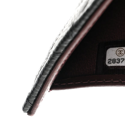 Chanel Caviar Quilted Compact Flap Wallet Black 7 of 9