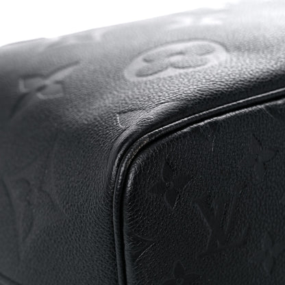 Louis Vuitton Empreinte Monogram Giant Neverfull MM Black 9 of 12