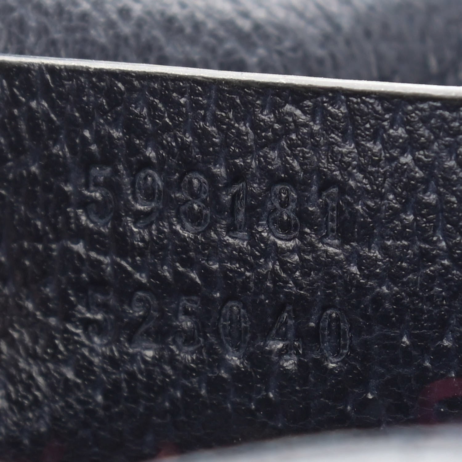 Gucci Covered Wool GG Monogram Slim Belt Bag Navy Red 6 of 10