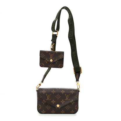 Louis Vuitton Monogram Felicie Strap & Go Kaki 1 of 10
