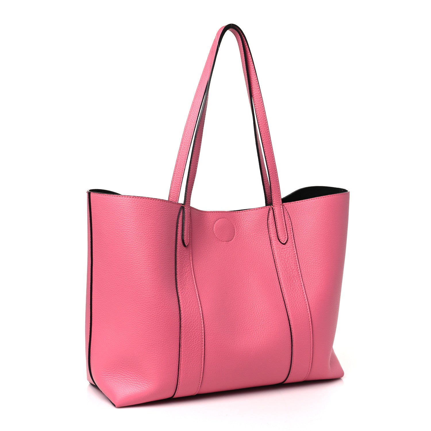 Mulberry Small Classic Grain Bayswater Tote Geranium Pink 4 of 8