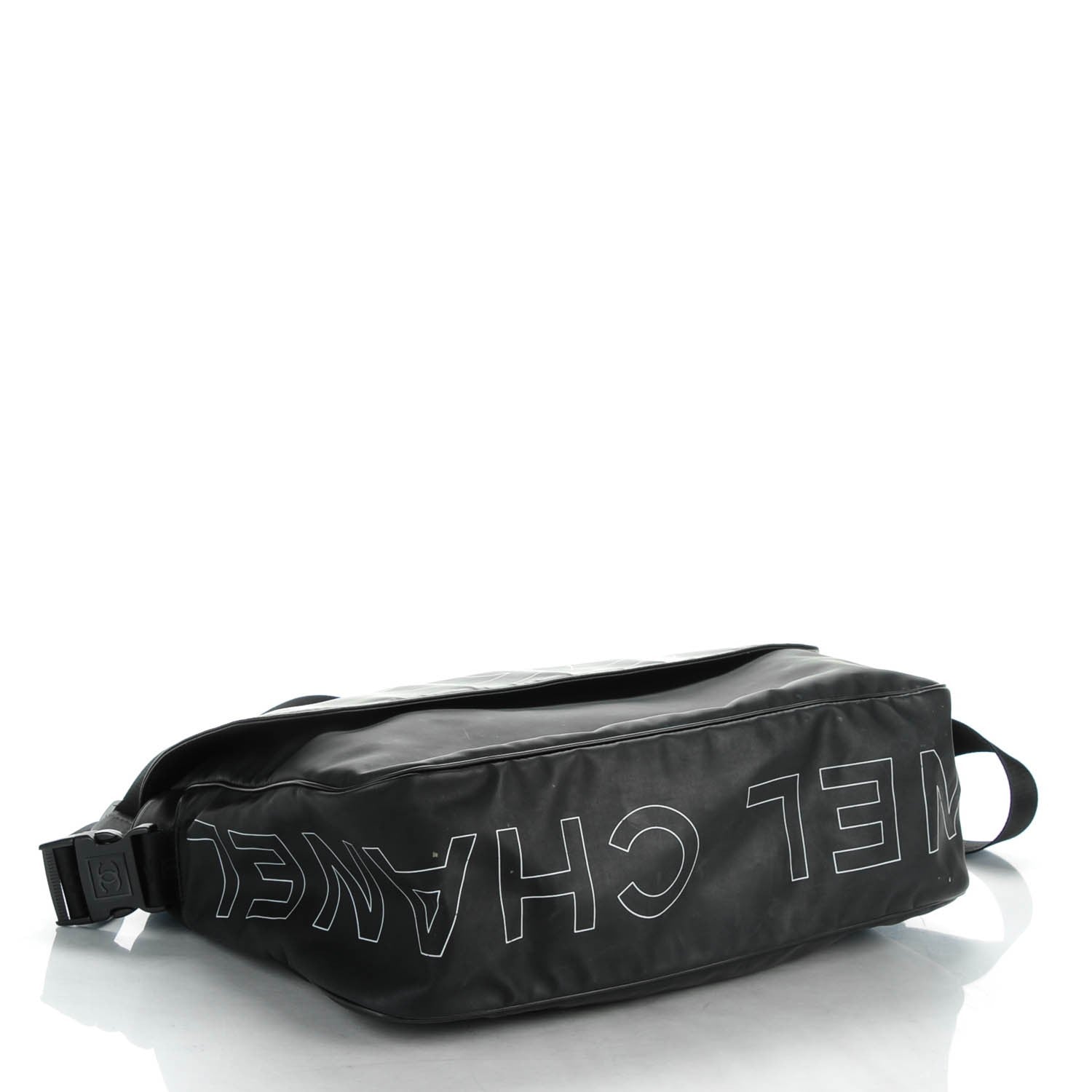 Chanel Vinyl Sport CC Messenger Black 4 of 8