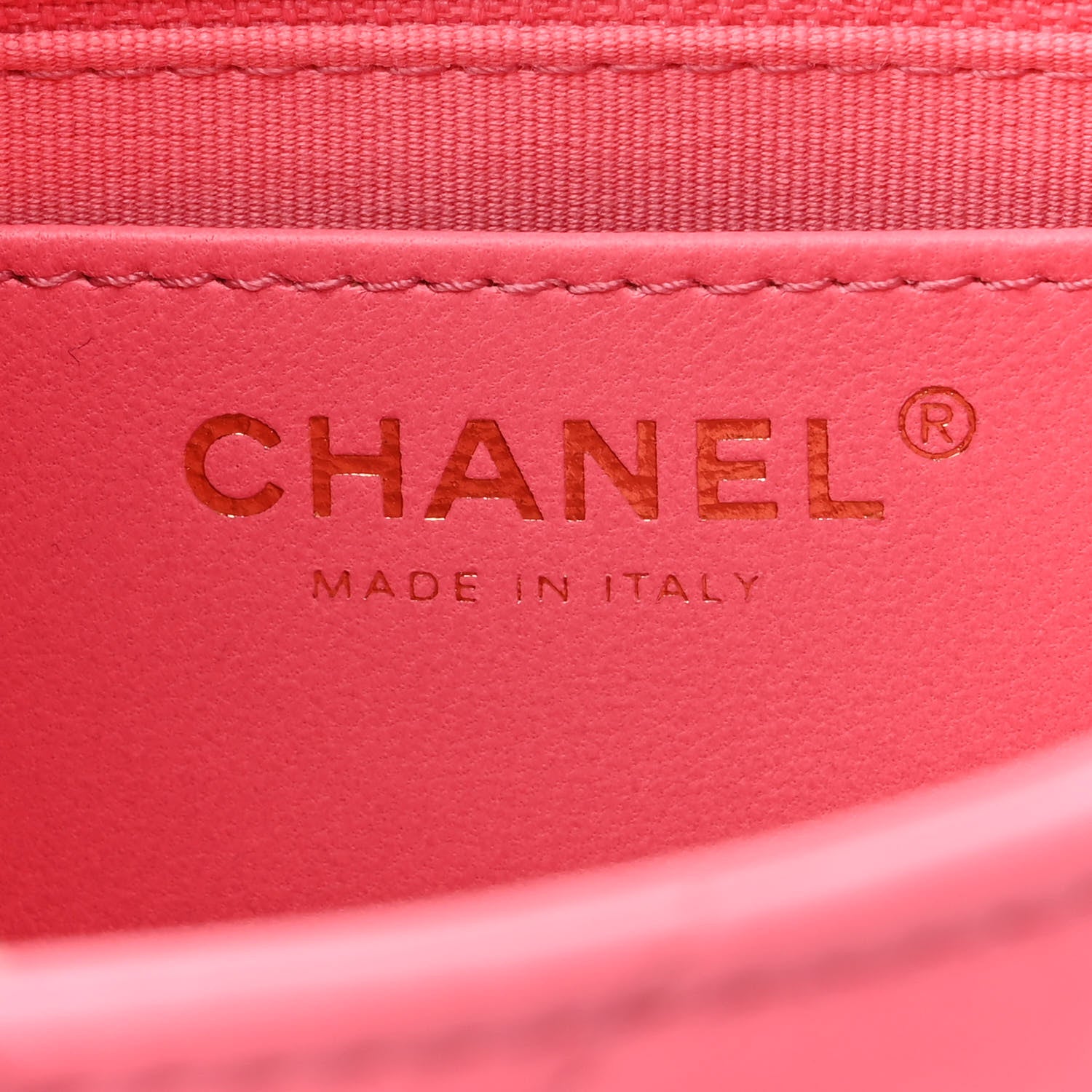 Chanel Lambskin Quilted Large CC Funky Town Flap Pink 6 of 10