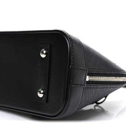 Louis Vuitton Epi Jacquard Alma BB Black 9 of 10