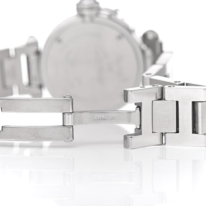 Cartier Stainless Steel 27mm Miss Pasha Quartz Watch Silver 9 of 9