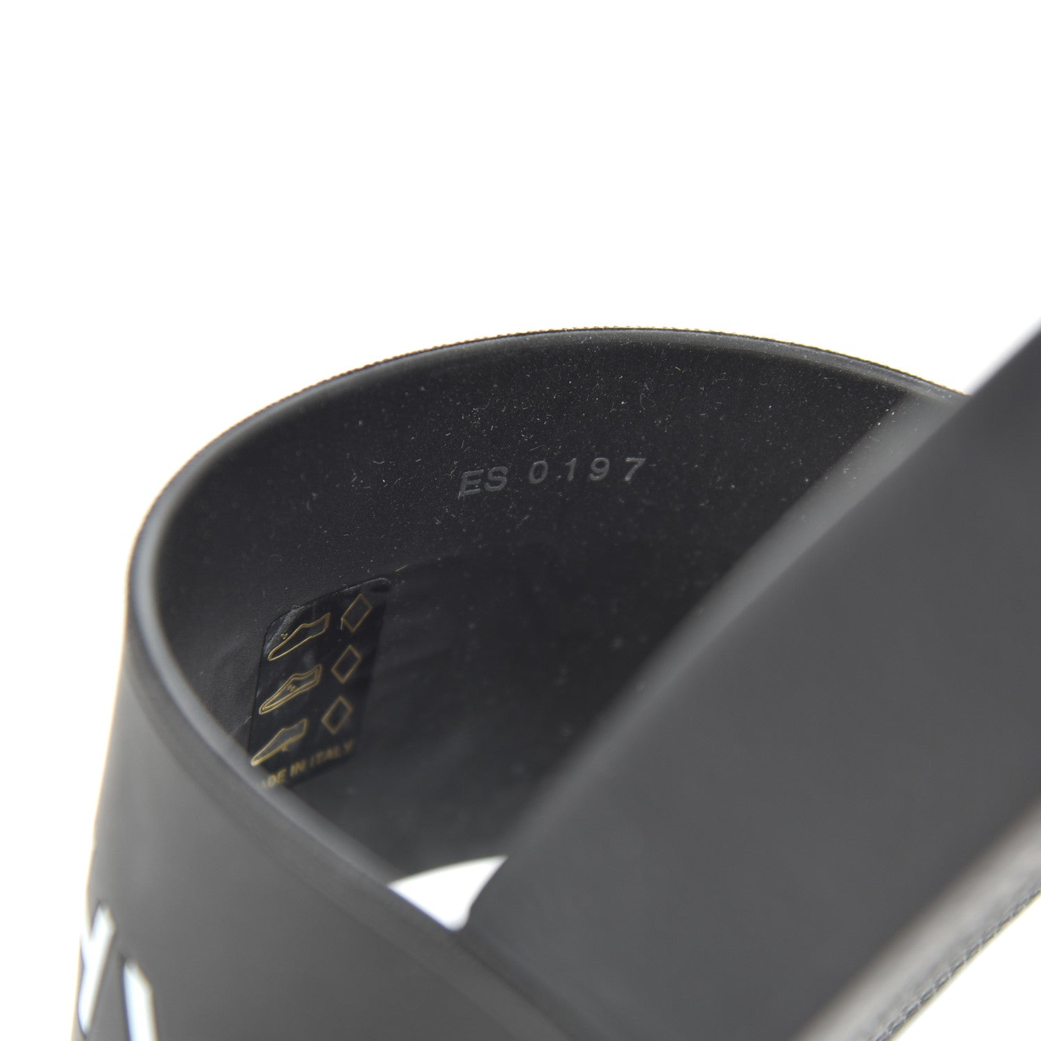 Givenchy Rubber Logo Mens Pool Slide Sandals 41 Black 8 of 9