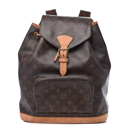 Louis Vuitton Monogram Montsouris GM Backpack 1 of 18