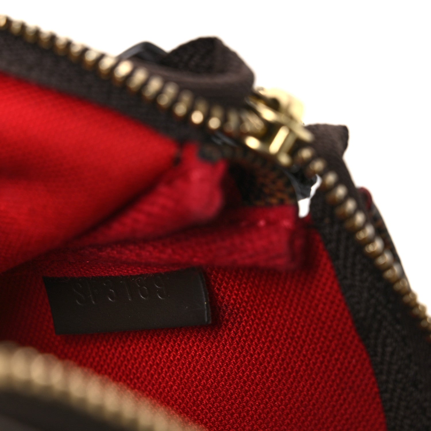Louis Vuitton Damier Ebene Mini Pochette Accessories 7 of 12