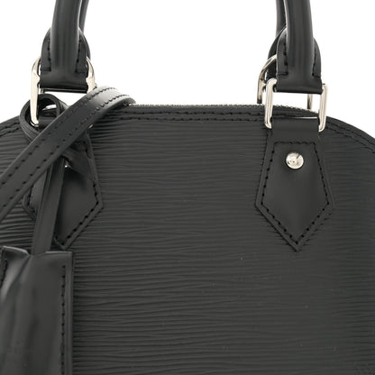 Louis Vuitton Epi Alma BB Black 7 of 9