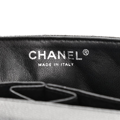 Chanel Caviar Quilted East West Flap Black 6 of 11
