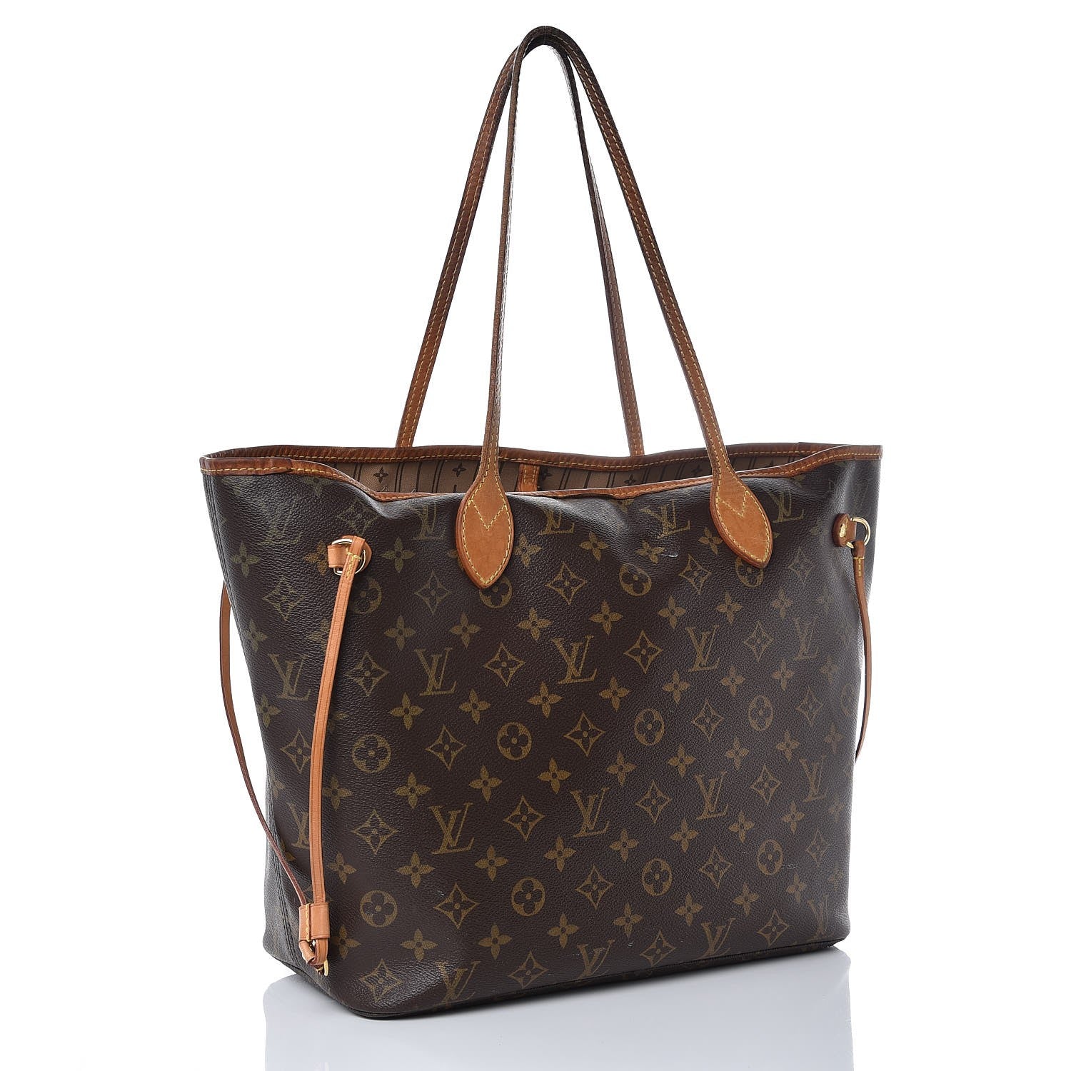 Louis Vuitton Monogram Neverfull MM 3 of 8