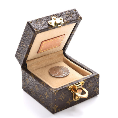Louis Vuitton Monogram Ring Box Mini Trunk Case 8 of 8