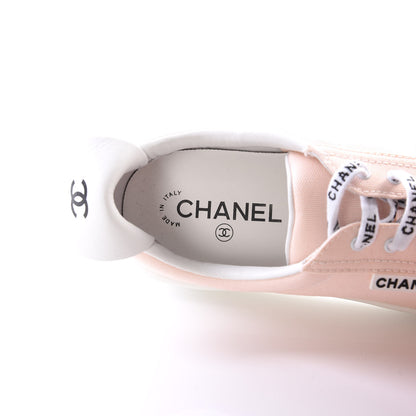 Chanel Canvas Womens Sneakers 41 Light Pink 6 of 9