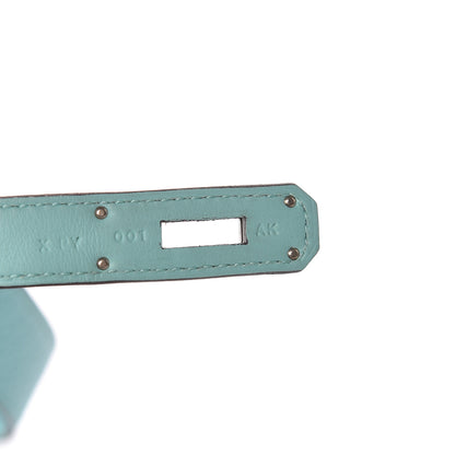Hermes Swift Taurillon Clemence Jypsiere 28 Bleu Atoll 9 of 15