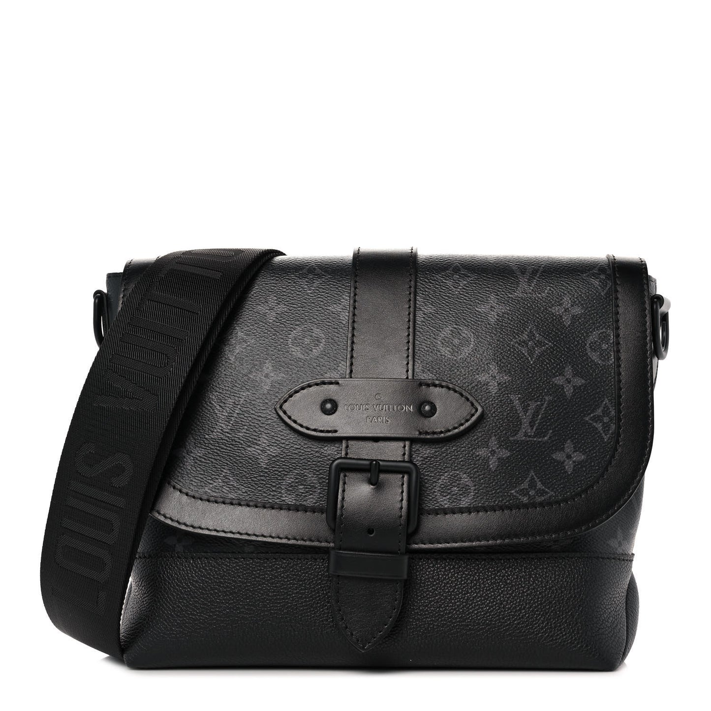 Monogram Eclipse Saumur Messenger NV Black