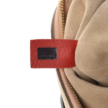 Chloe Smooth Calfskin Medium Indy Shoulder Bag Poppy 8 of 8