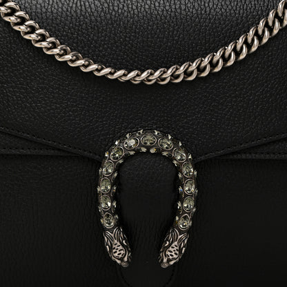 Gucci Dollar Calfskin Crystal Medium Dionysus Shoulder Bag Black Black Diamond 8 of 10
