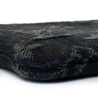 Louis Vuitton Denim Neo Key Pouch Black 7 of 9
