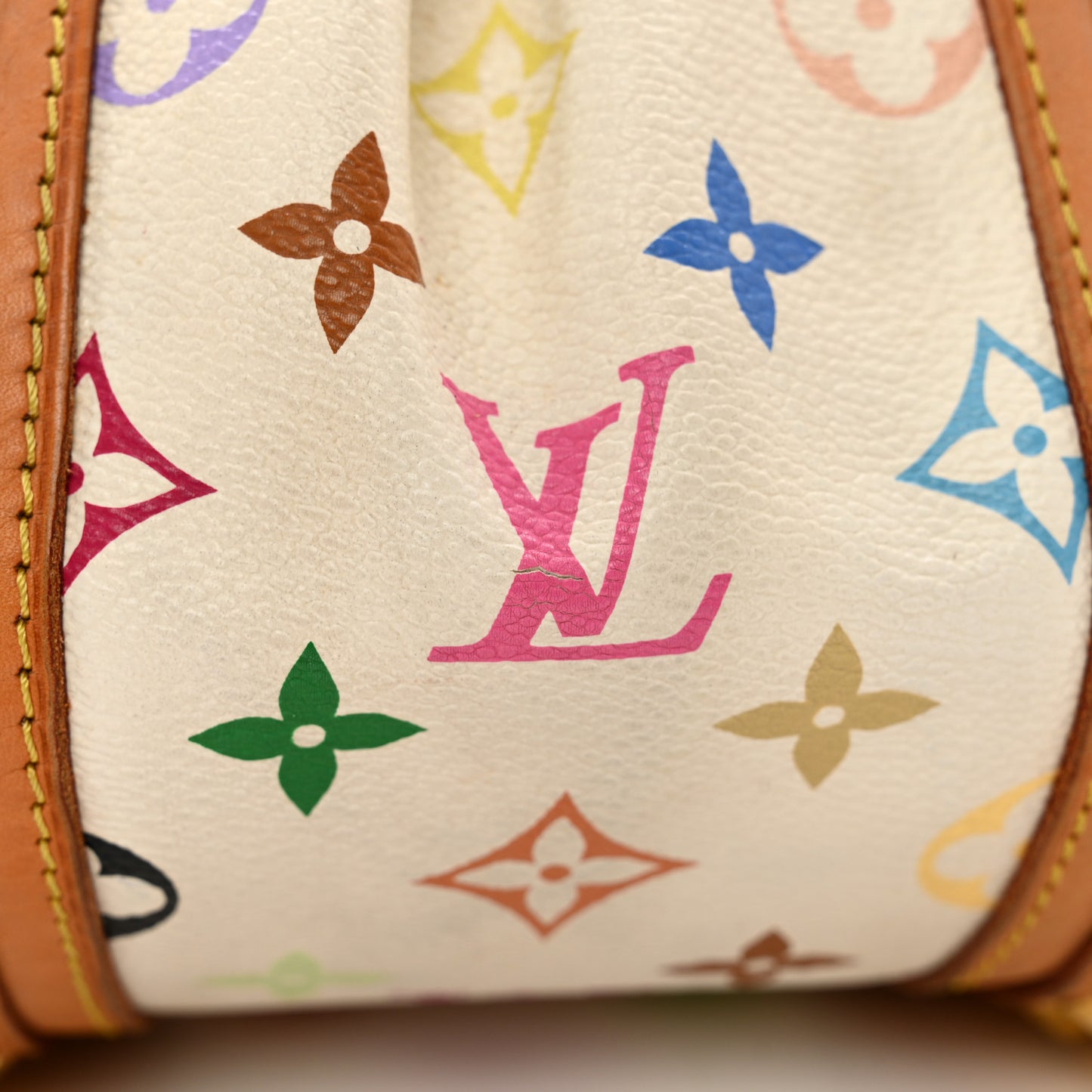 Monogram Multicolor Courtney MM White