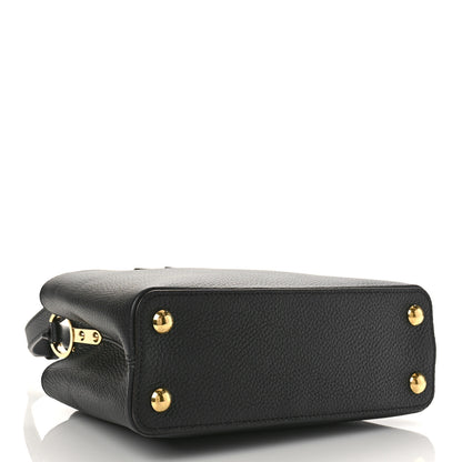 Louis Vuitton Taurillon Capucines BB Black 4 of 8