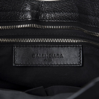 Balenciaga Chevre Silver Metallic Edge Hardware City Black 9 of 11