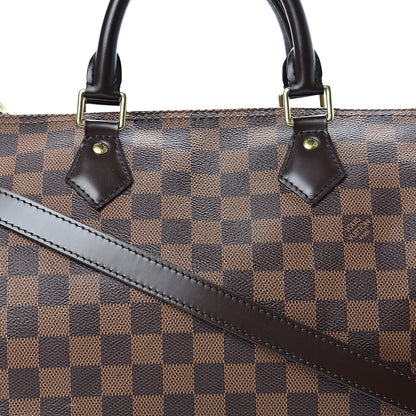 Louis Vuitton Damier Ebene Speedy Bandouliere 30 7 of 17