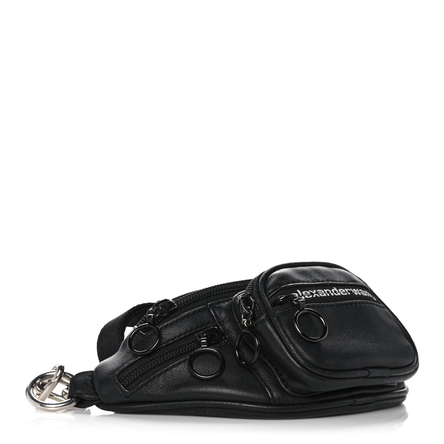 Lambskin Attica Mini Belt Bag Black