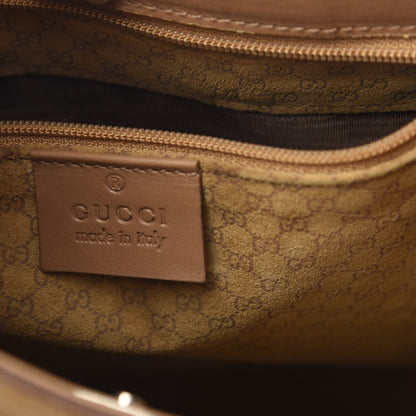Gucci Suede Shoulder Bag Brown 6 of 12