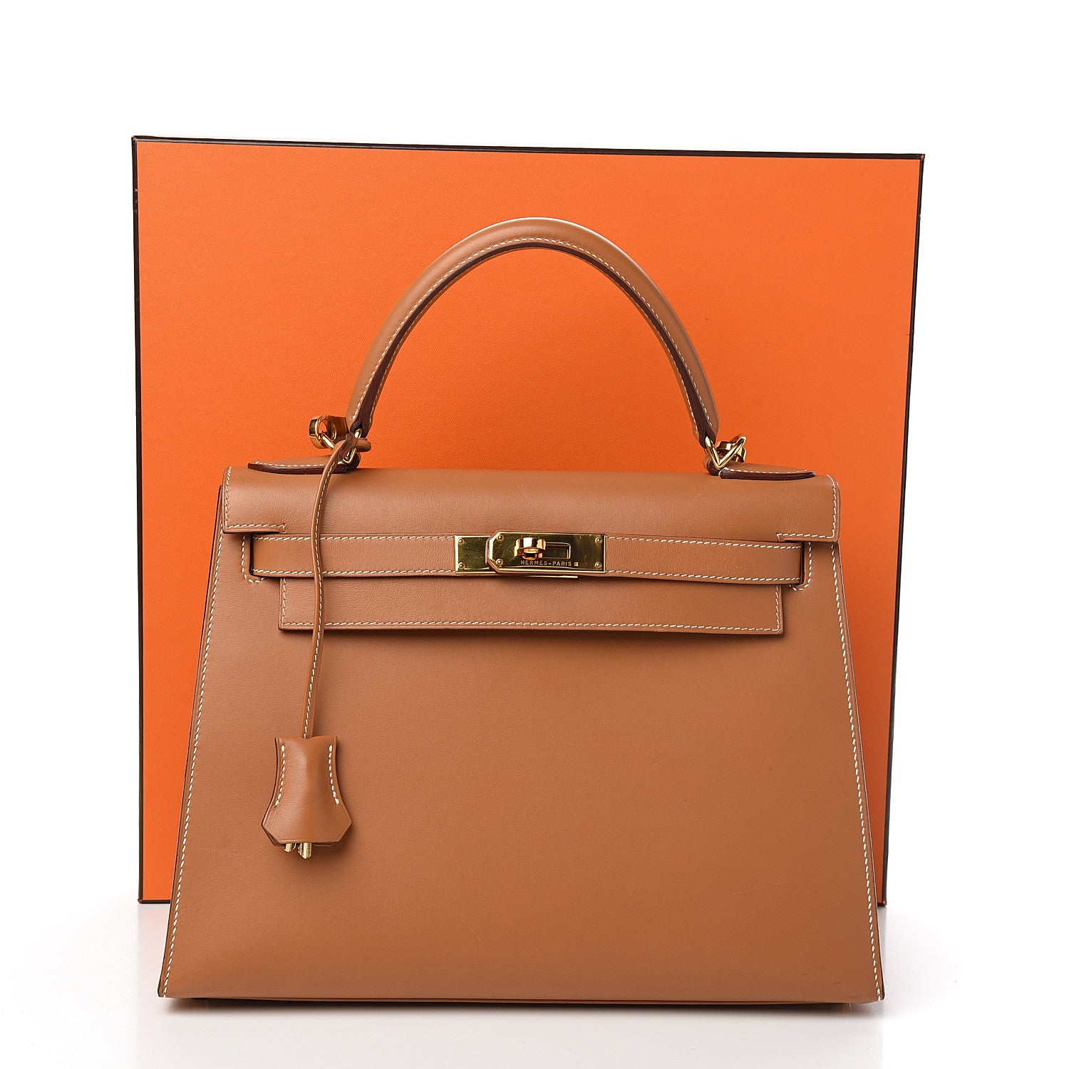 Hermes Chamonix Kelly Sellier 28 Natural 33 of 33