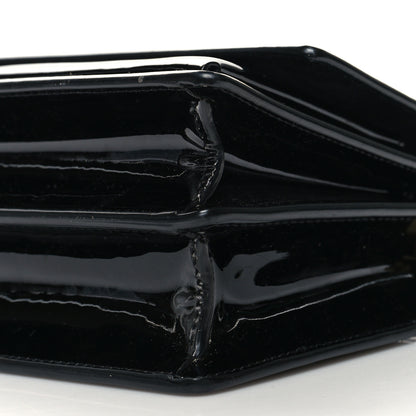 Saint Laurent Patent Small Monogram Sunset Black 10 of 11