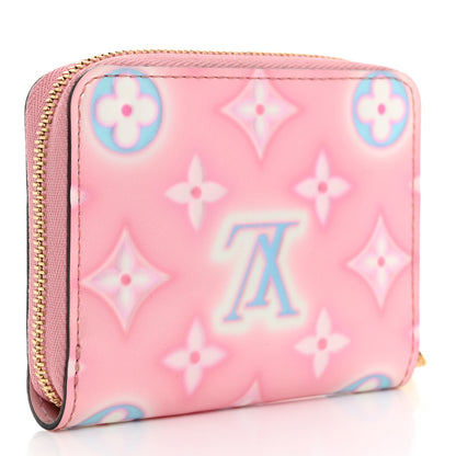 Louis Vuitton Vernis Valentine Zippy Coin Purse Light Pink Neon 3 of 6