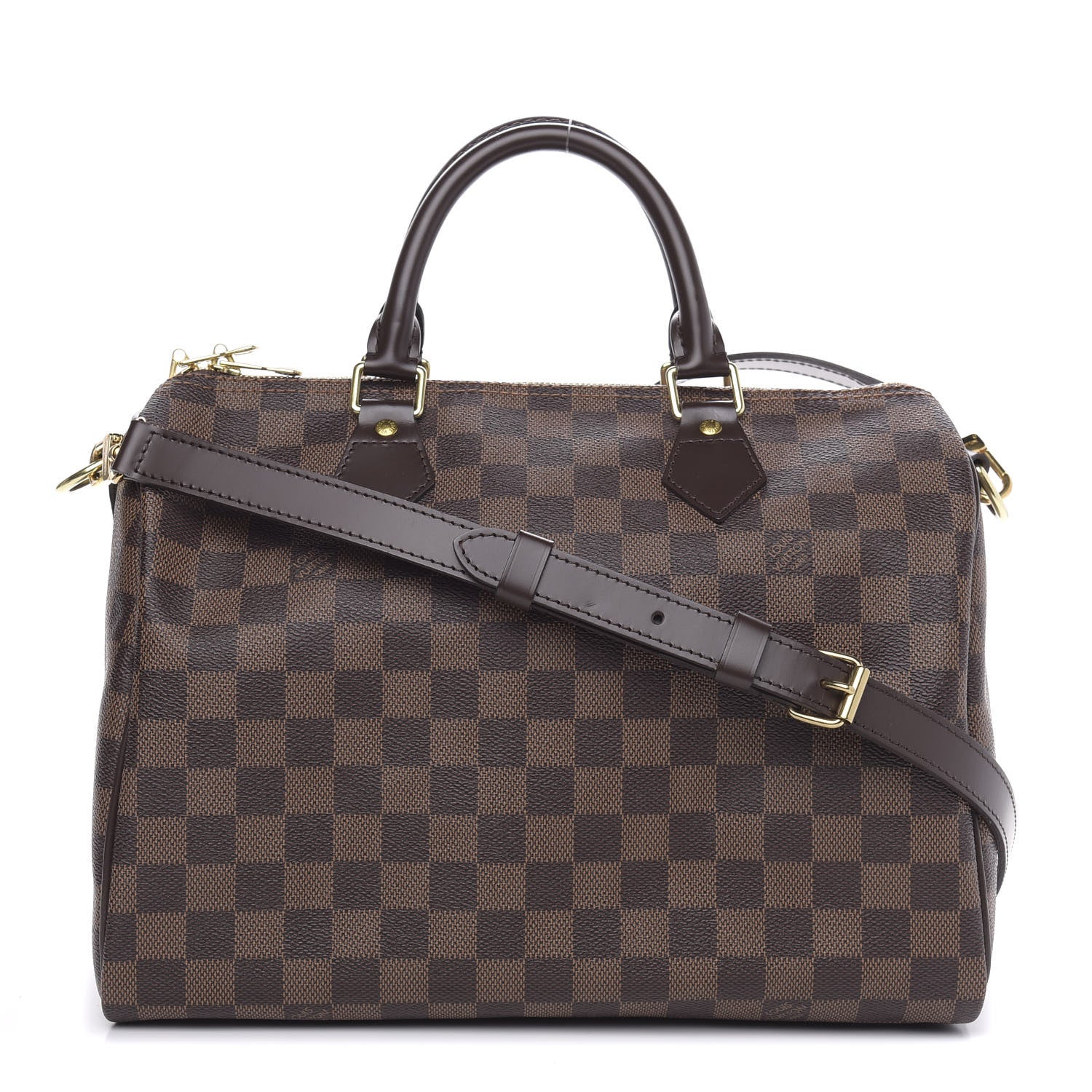 Louis Vuitton Damier Ebene Speedy Bandouliere 30 1 of 10