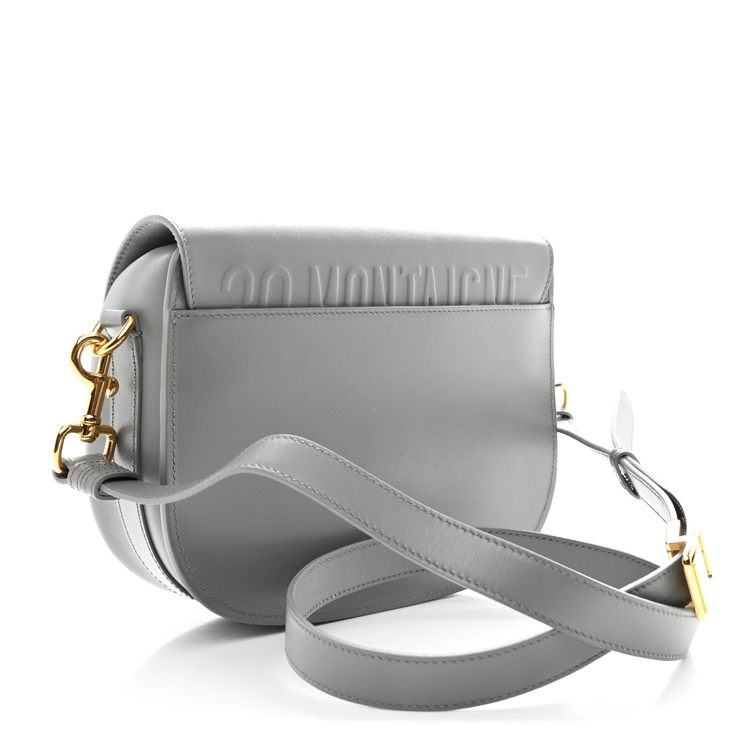 Christian Dior Box Calfskin Medium Bobby Flap Gray 3 of 10