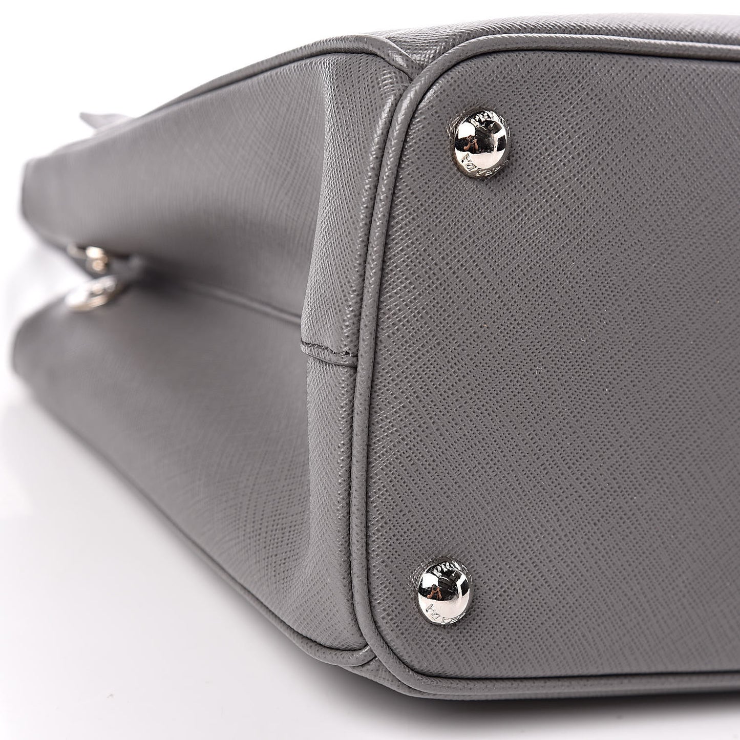 Saffiano Small Galleria Double Zip Tote Marmo