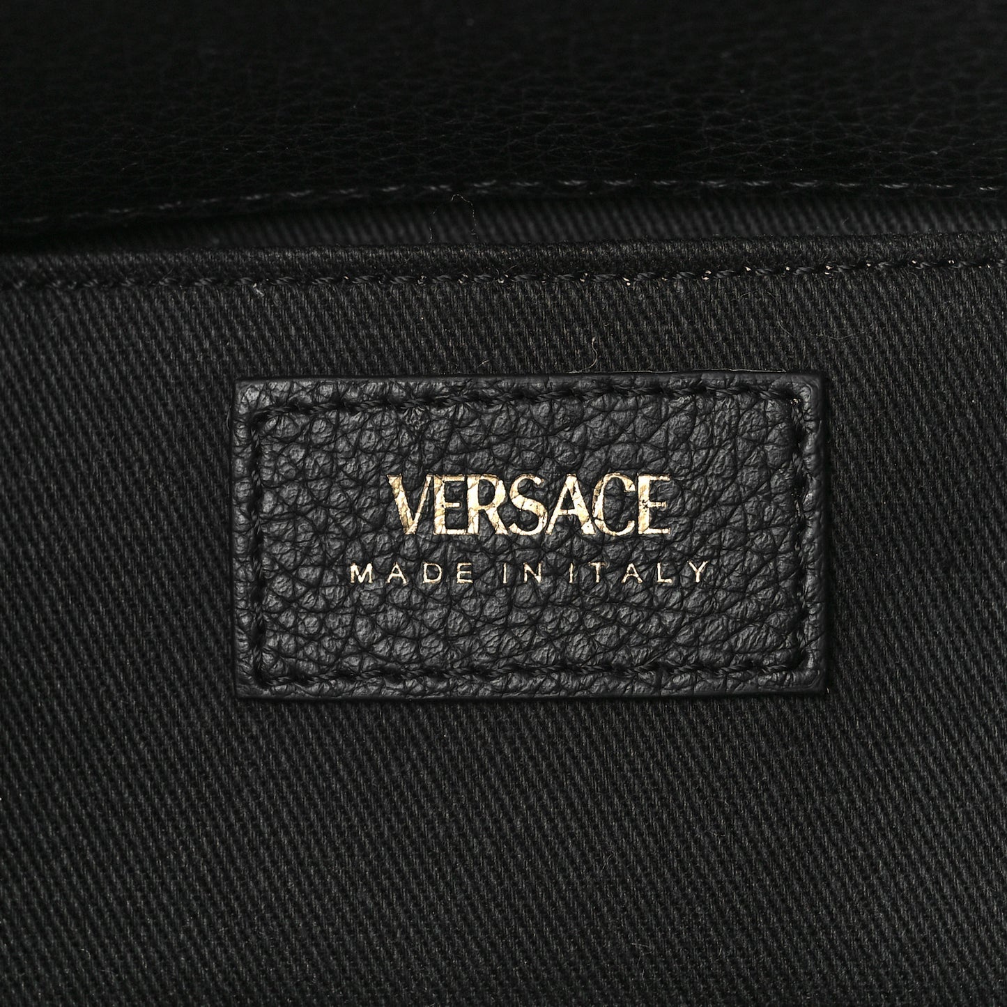 Calfskin Vitello Virtus Hobo Black