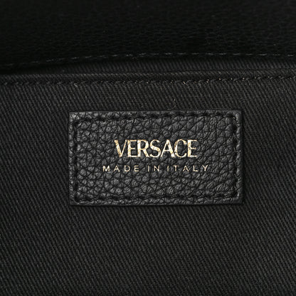 Versace Calfskin Vitello Virtus Hobo Black 5 of 7