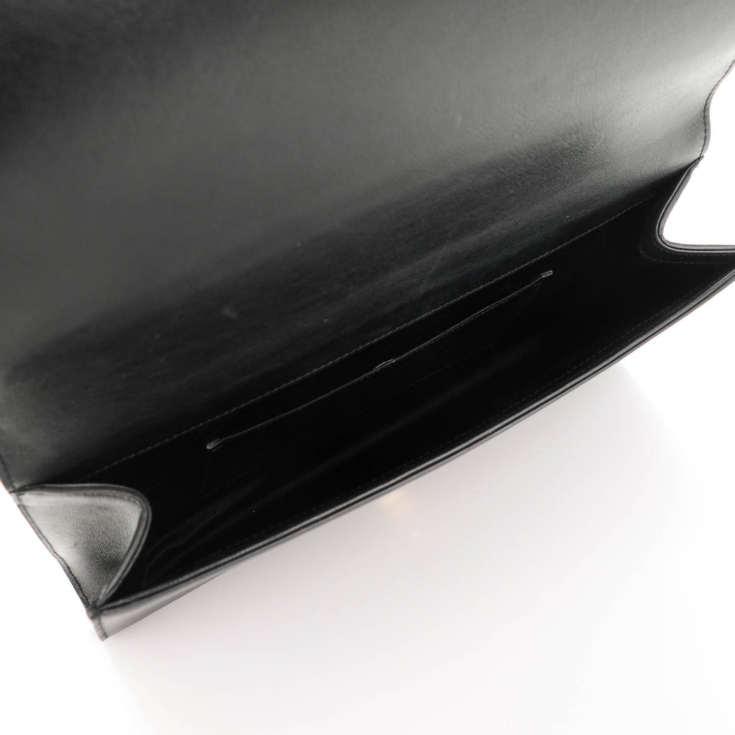 Calfskin Monogram Large Belle De Jour Clutch Black