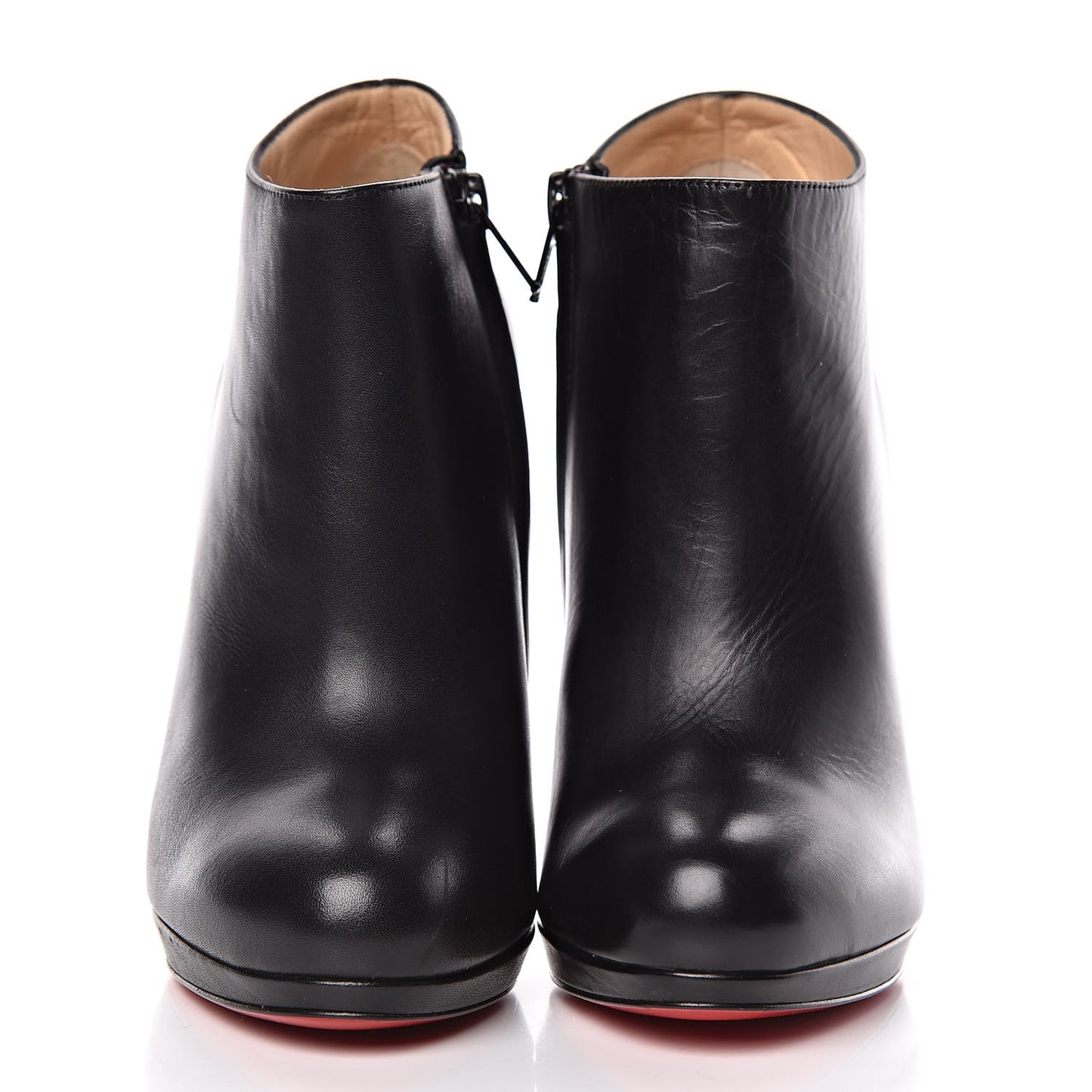 Calfskin Bella Top 120 Ankle Boots 35 Black