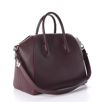 Givenchy Sugar Goatskin Medium Antigona Oxblood 3 of 10