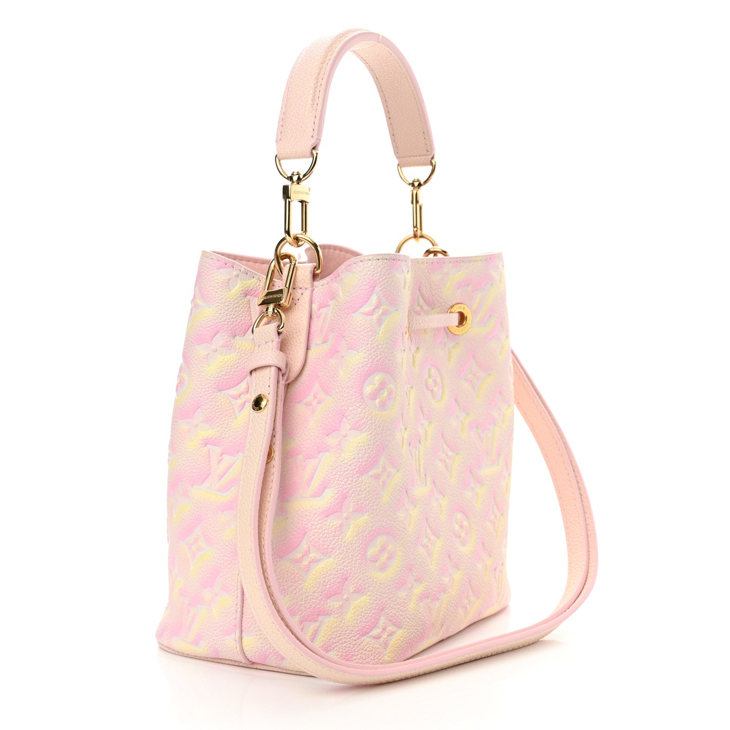 Louis Vuitton Empreinte Monogram Summer Stardust Neonoe BB Pink 3 of 11