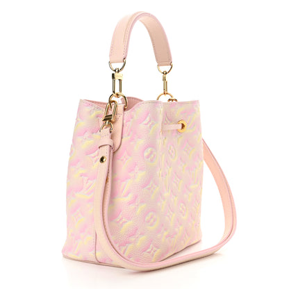 Louis Vuitton Empreinte Monogram Summer Stardust Neonoe BB Pink 3 of 11