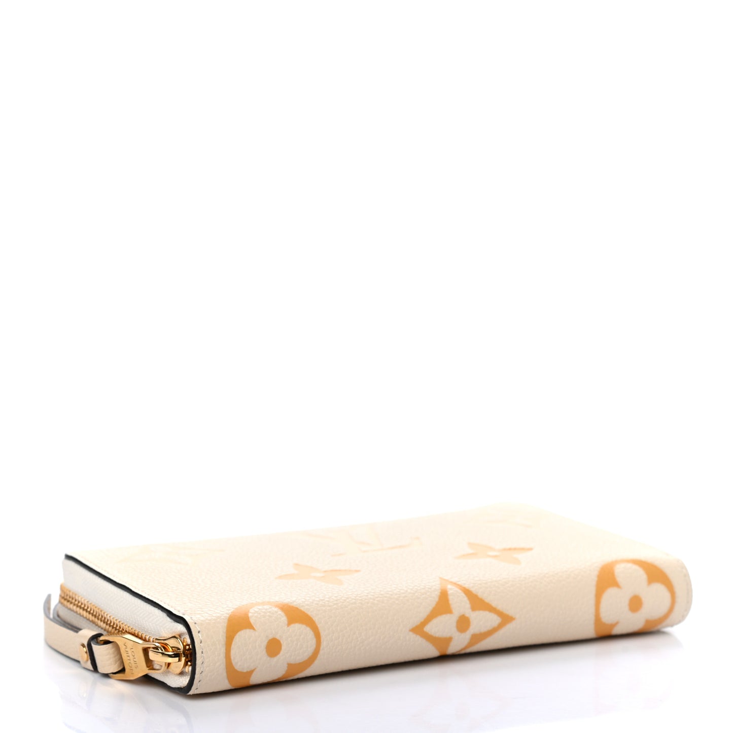 Empreinte Monogram Giant By The Pool Zippy Wallet Cream Saffron