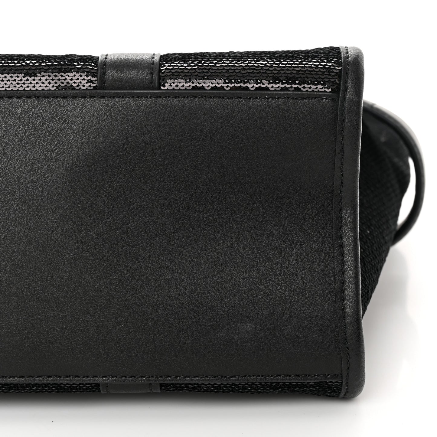 Sequin Medium The Tote Bag Black