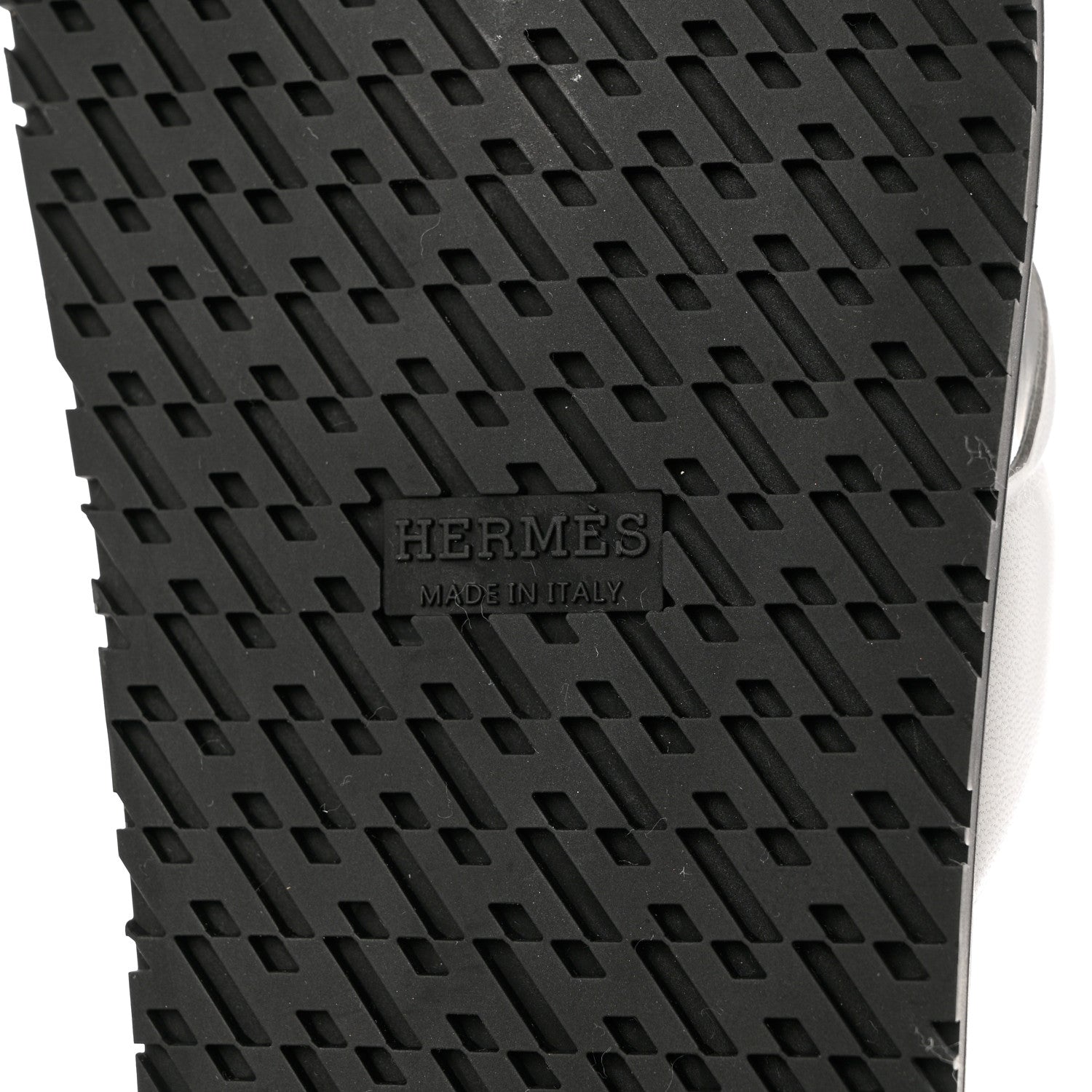 Hermes Nappa Womens Extra Sandals 37 White 8 of 9