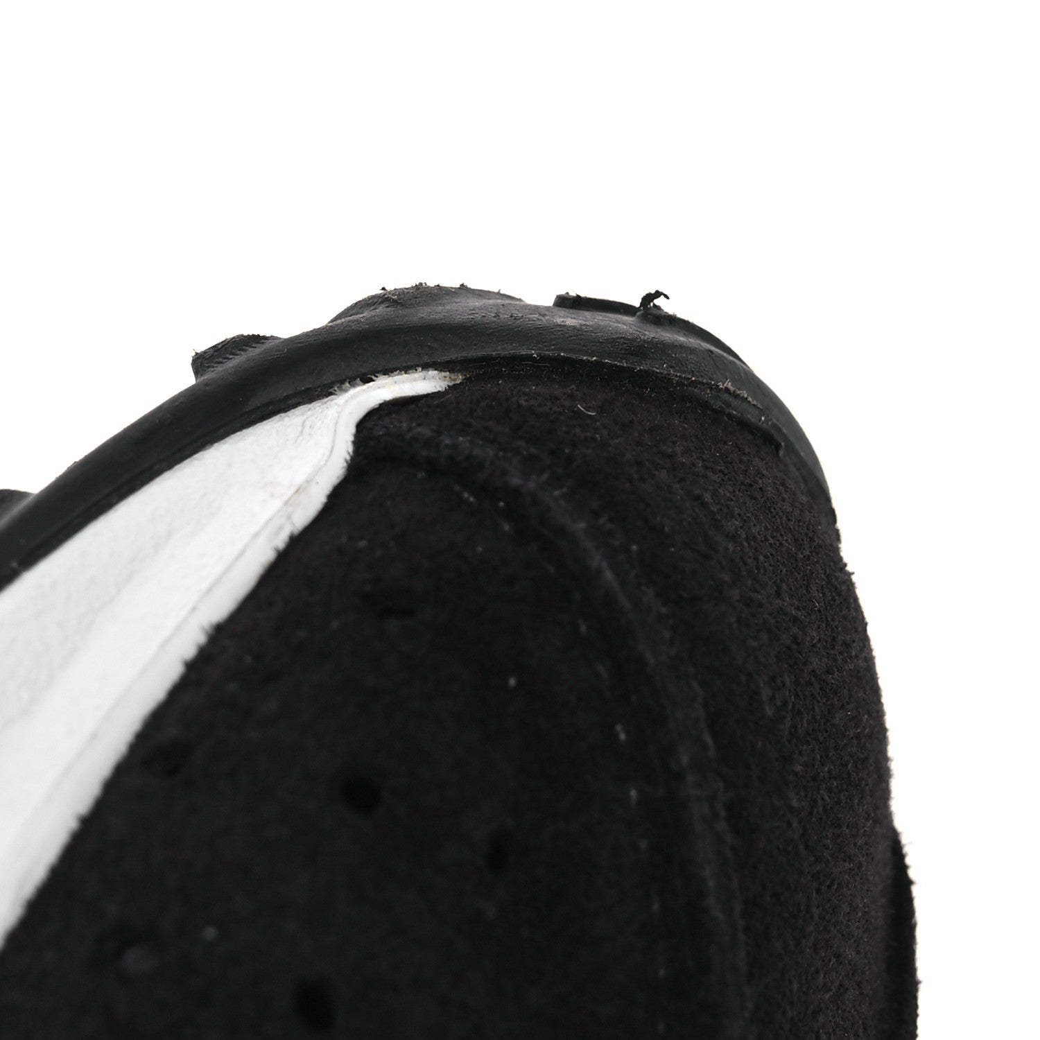 Chanel Suede Goatskin CC Sneakers 39 Black 15 of 15