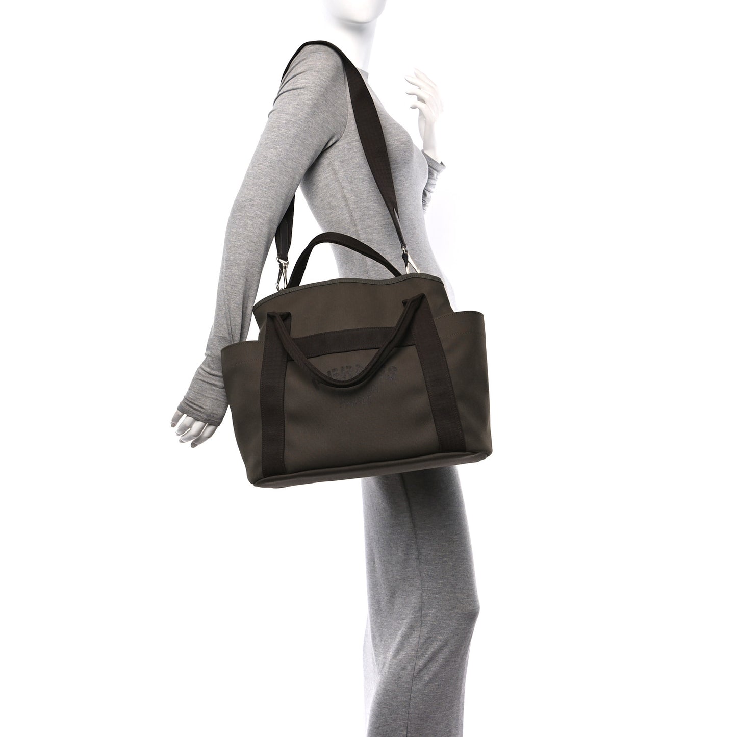 Toile Sac De Pansage Groom Kaki Feu